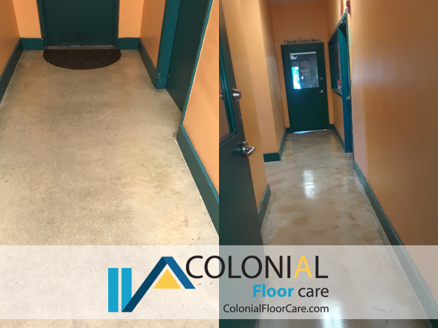 Concrete Floor Care Polishing